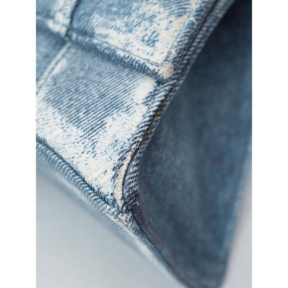 BALENCIAGA Hourglass Handbag Denim Bag - Picture 5 of 9